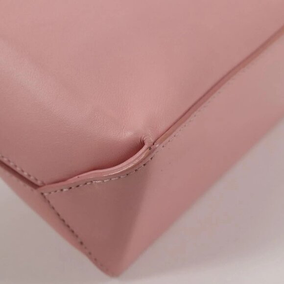 CHANEL Hand Bag Leather Pink CC Auth 135267V - Picture 5 of 16